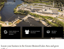 Tablet Screenshot of growbrainerdlakes.org